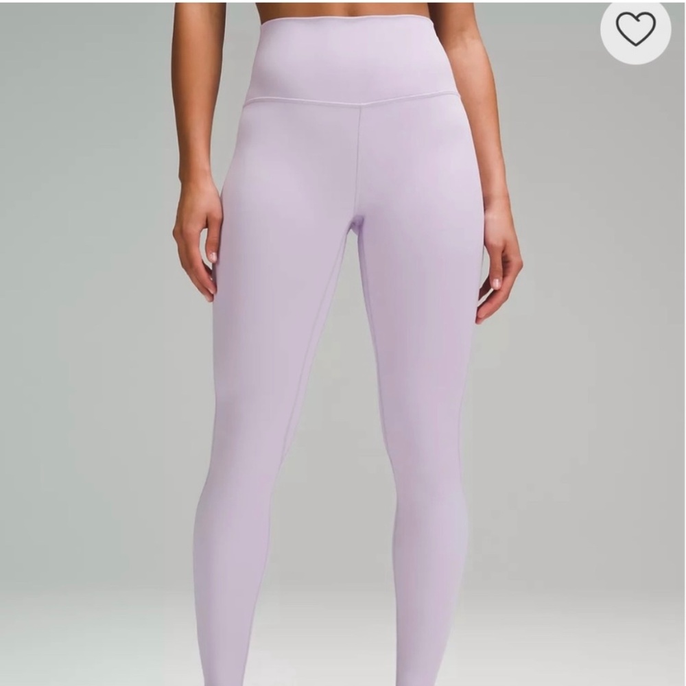 Lululemon High Rise Align Leggings in Lilac